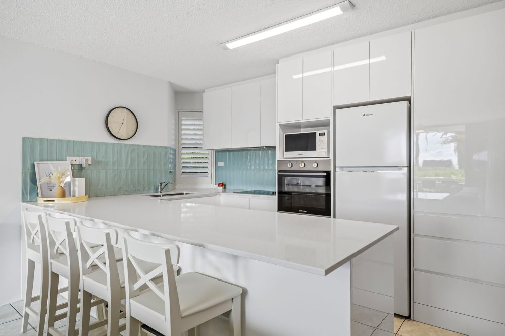 Modern kitchen in unit 5