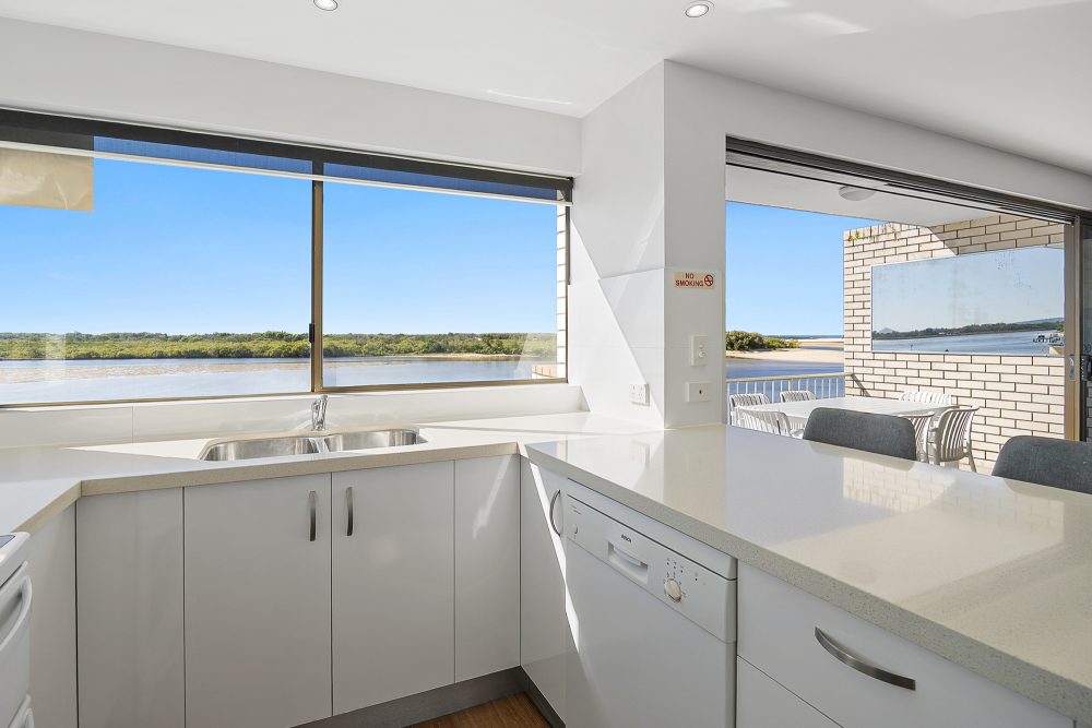 Kitchen at Wharf Lodge